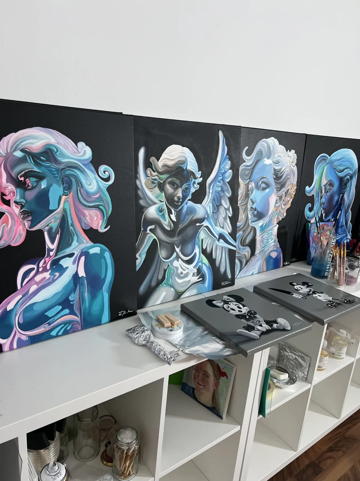 Im Atelier von Kathrin Planke