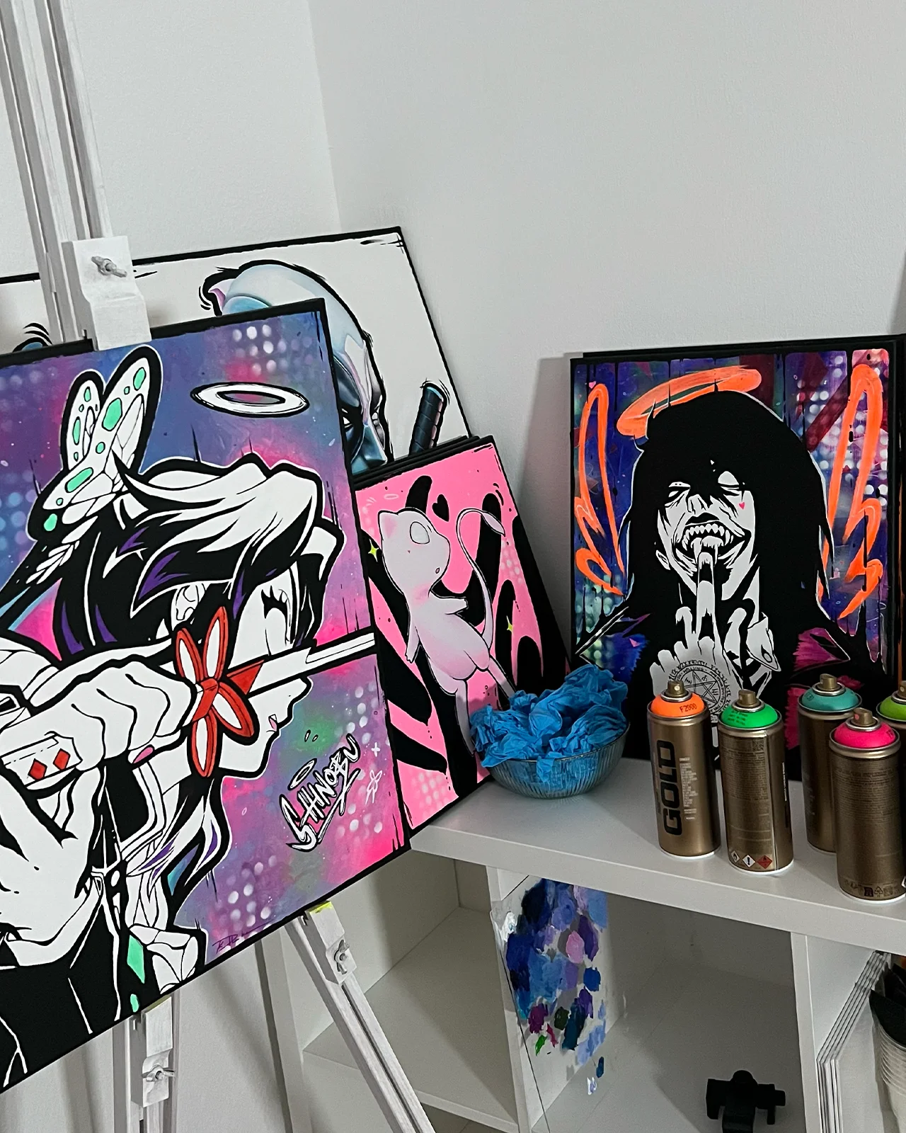 Im Atelier von Kathrin Planke
